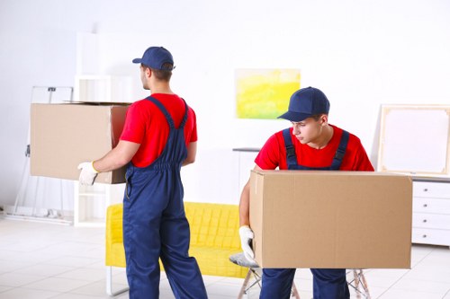 Packing boxes and protective materials for a move in Knightsbridge