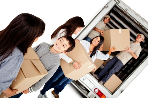 Removal van planning for a Knightsbridge residential move