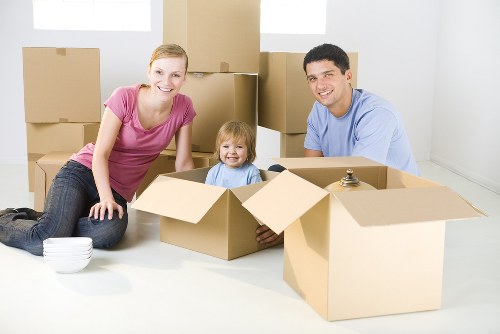 Moving truck service for a Knightsbridge residential relocation