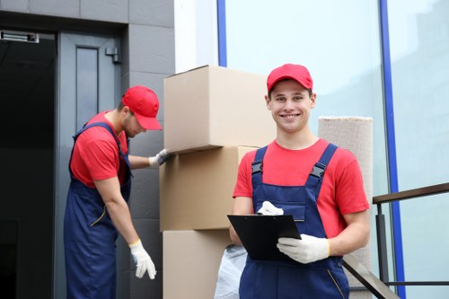 Man with a van helping with a Knightsbridge apartment move