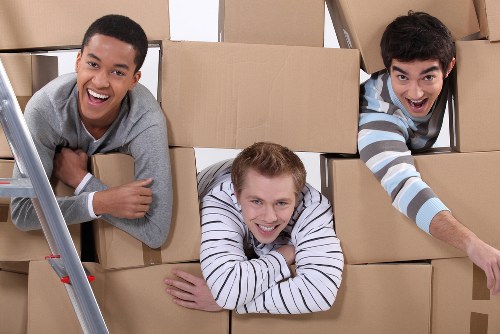 Removal team planning a house move in Knightsbridge